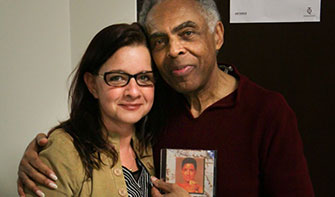 Maria Rita Stumpf e Gilberto Gil